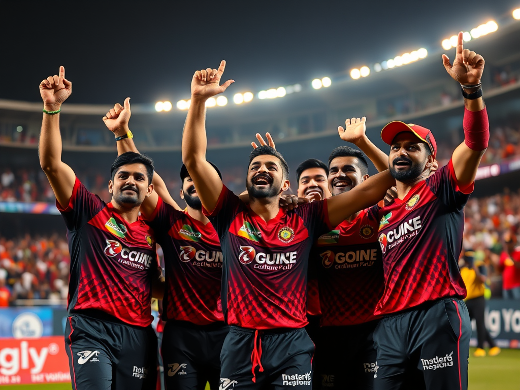 RCB Breaks the Curse: A Thrilling Victory Over RR at&nbsp;Chinnaswamy
