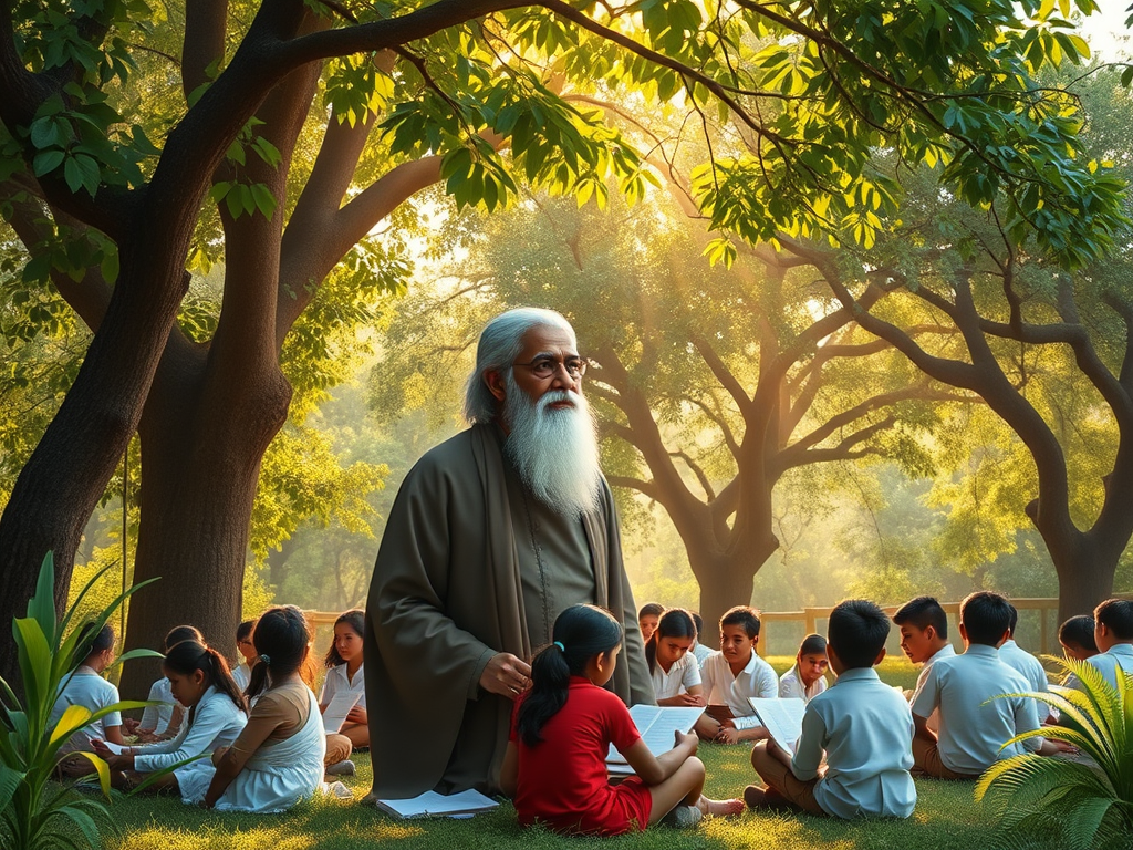 Rabindranath Tagore: The Forgotten Pioneer of Environmentalism & Nature-Based Learning
